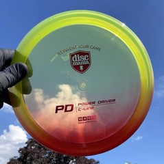 Discmania 💎 C-Line PD – Diamond Eye Dyes Gradient – Gannon Red 170g 💎