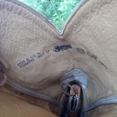 Justin Full Quill Ostrich Boots 8.5D