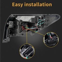 Tail Light Assembly Compatible With 2013-2017 Chevy Traverse Left Driver Side…