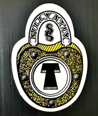 Vintage 1980’s Schmitt Stix Skateboards Silly Stix Sticker
