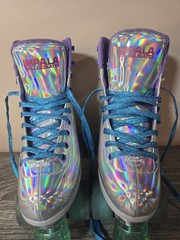 Impala Rollerskates Holographic Quad Roller Skates Women’s Size 6