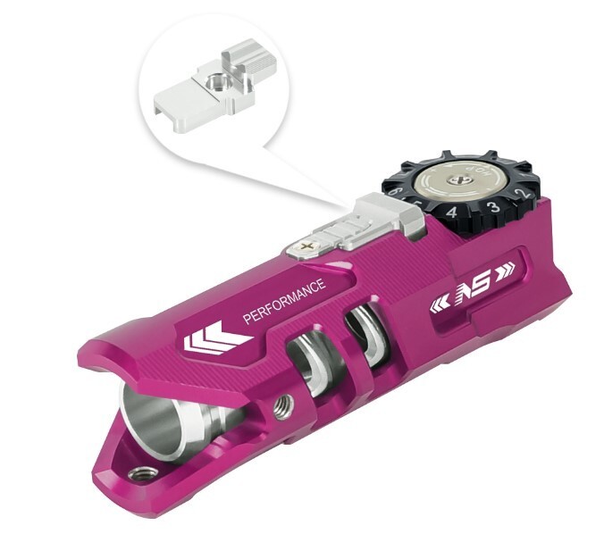 Nexxspeed CNC Aluminum Hopup Chamber Hard Nub (PURPLE) – Action Army AAP-01/C