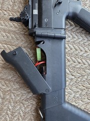 Echo 1 Scar 16 Electric Metal Airsoft Rifle w/King Arms M203 Launcher, Mags, Ect