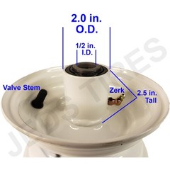 6″ Lawn Mower Go Kart RIM WHEEL 6×3.25 for 4.10/3.50-6 13×5.00-6 145/70-6 tires