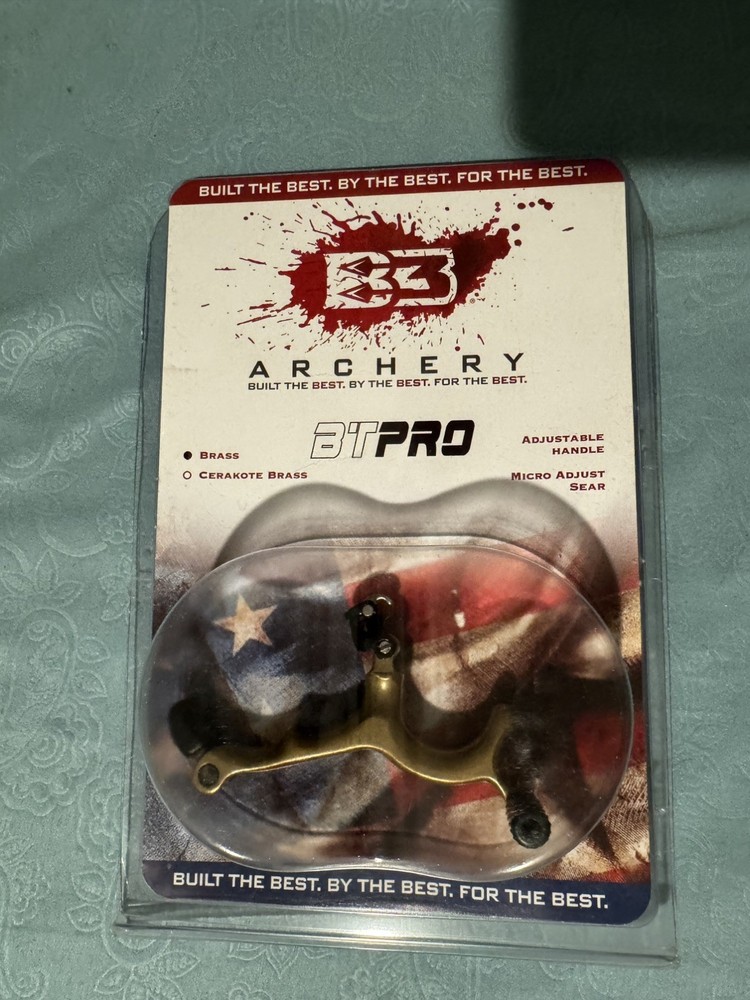 B3 Archery BT Pro Brass Release Aid