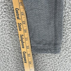 Kerrits Leggings Womens XS Herringbone Gray Breeches Horse Riding Fleece Lite