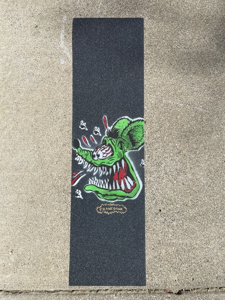 Mob Skateboard Grip Tape Rat Fink Bay Area Hot Rods Ed Roth Mouse Punk Rock Art