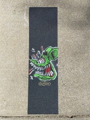 Mob Skateboard Grip Tape Rat Fink Bay Area Hot Rods Ed Roth Mouse Punk Rock Art