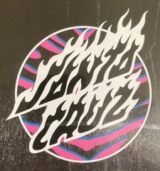 Santa Cruz Salba Stencil Witch Doctor 9.25″ Shaped Skateboard Deck Free Shipping