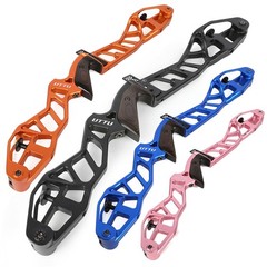 Aluminum Alloy Bow Riser CNC ILF Takedown Recurve Bow Handle 23″/25″ RH Hunting