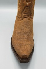 WESTERN COWBOY BOOT TIP Pair – Gold Finish Engraved Tips
