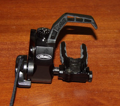 Mathews Ultrarest Integrated MX2 QAD- Black – Bow Rest- LEFT Handed