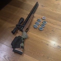 AEA Challenger .25 Caliber Unregulated PCP Bolt Action 1000+ FPS Air Rifle USED