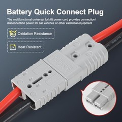 50Amp Power Connector Plug 50A Quick Connect Disconnect 600 50a 10awg 1m