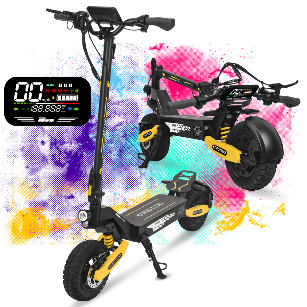 1200W Electric Scooter for Adult 48V13AH 28MPH 11» Off-road Commuting E-Scooter