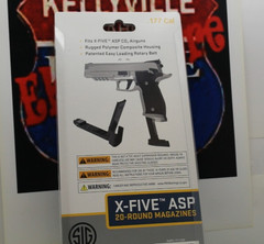 Sig Sauer X-Five Magazine 2 Pack .177 Caliber 20 Rounds AMPC-177-20X Cabnet