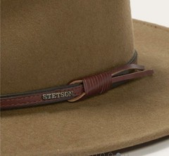 Stetson Bozeman Outdoor Hat – Crushable Wool Western Hat | Water Resistant Trave