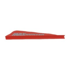 100 Pack AAE Max Hunter Premium Archery Arrow Vanes: 2.1″ Red: USA Seller