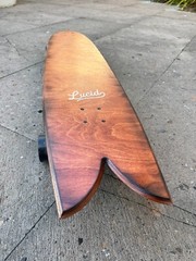 Lucid 45″ Longboard Skateboard Fish Tail Complete Skate Made in California NEW