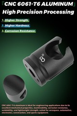 Archery Stabilizer Quick Disconnect – 0° 5° 8° 10° CNC 6061-T6 Aluminum Conne…