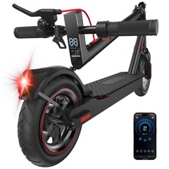 Electric Scooter Adult Folding E-Scooter 350W Long Range 21MPH Fast Speed w/ APP