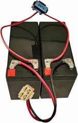 Battery Replacement – Includes Wiring Harness (8 Ah Capacity – 24 Volt System)-