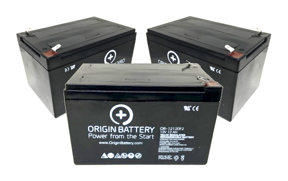Razor MX500 Dirt Rocket Battery Kit – 3 Pack w/1 Year Warranty