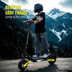 1200W 30mph Electric Scooter for Adults 48V 11″ Foldable Off-Road Fast E-Scooter