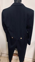 SHADBELLY COAT Men’s 44 *Navy Sew in Points Pikeur VGC Weighted Tails