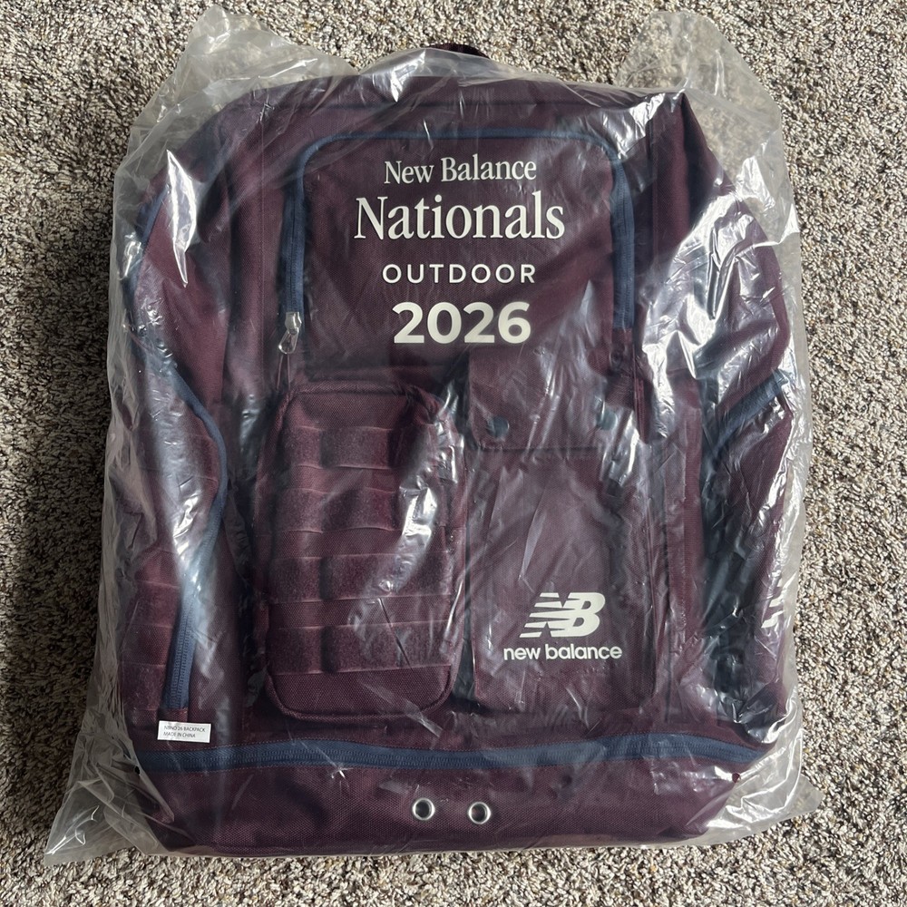 NEW IN BAG 2026 New Balance Nationals Outdoor Championship Backpack NBNO