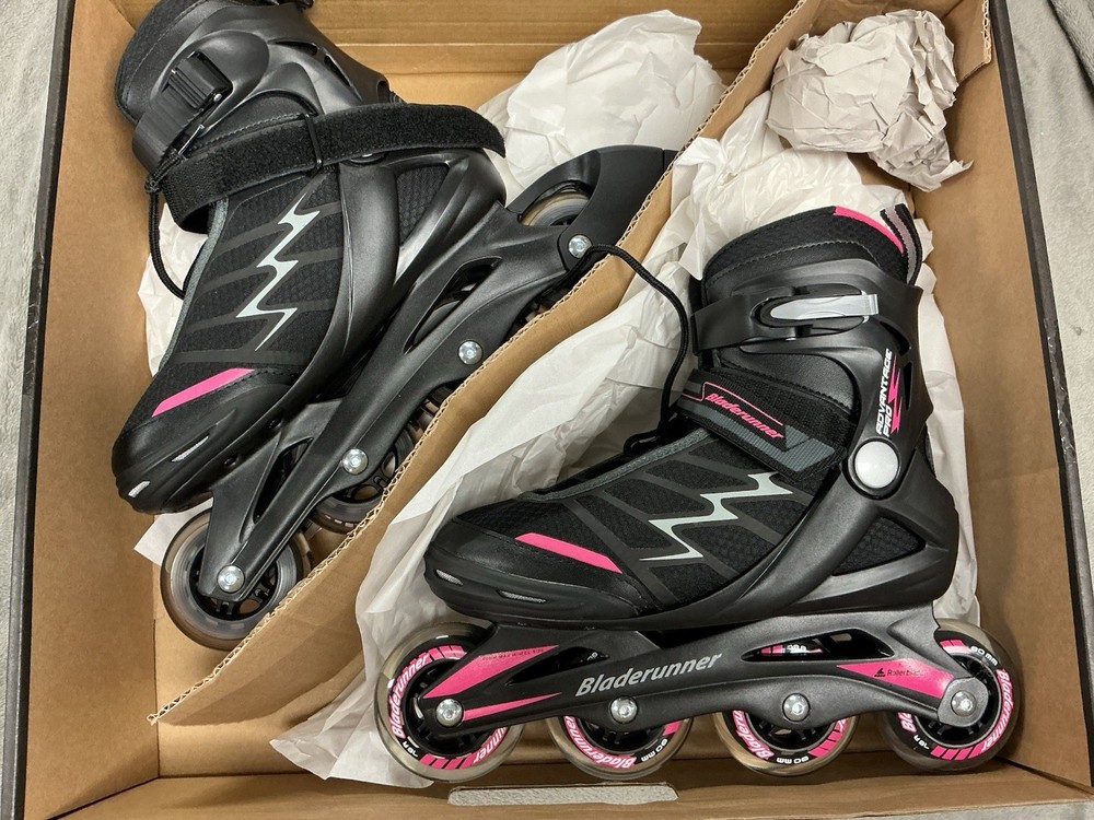 Bladerunner Advantage Pro XT W Adult Black/Pink Rollerblades Size 8