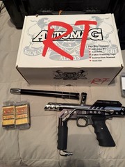 Original AGD Automag RT Premium Paintball Marker w/ Box Manual VHS RT Parts Kits