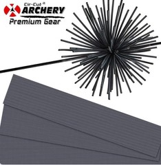 4 PC PACK – RUBBER BOW STRING SILNCERS – Reduces Vibration and Noise – USA SHIP