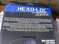 G5 Head Loc 9-ounce 6 Arrow Quiver Black BRAND-NEW carbon finish -#975