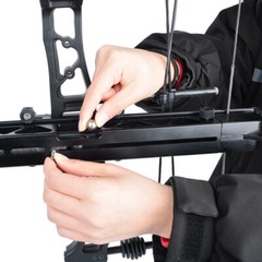 Compound Bow Bow Launcher Set 35-70lbs Steel Ball Bow Hunting Shooting Target