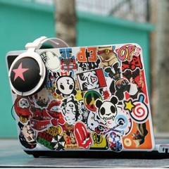 96 Pack Vinyl Adult Stickers Bomb Sexy Girls Women Skateboard Laptop Decals Lot