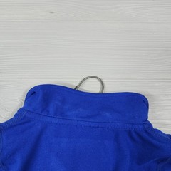 Dover Saddlery Blue Quarter Zip Equestrian Shirt Womens Size Medium
