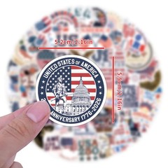 112 PCS United States 250th Anniversary Stickers, Waterproof Vinyl USA 250 Ye…