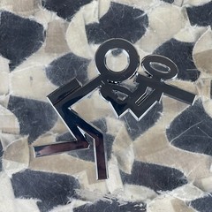 NEW 3″ Paintball Stick Figure Car Emblem – Chrome