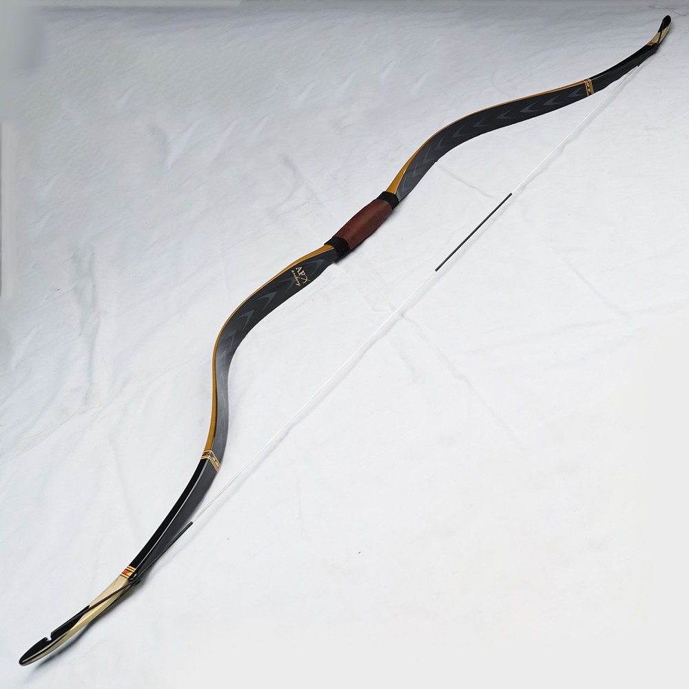 20-50lbs 61″ Mongolia Yuan Bow Traditional Laminated Horse Longbow for Adult