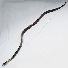 20-50lbs 61″ Mongolia Yuan Bow Traditional Laminated Horse Longbow for Adult