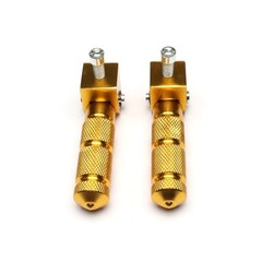 Universal M8 CNC Motorcycle Foot Pegs 90 Degree Aluminum Foldable Pegs for