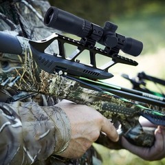 Scope with Rings, 20-100 Yds Ballistic, 300-450 FPS=