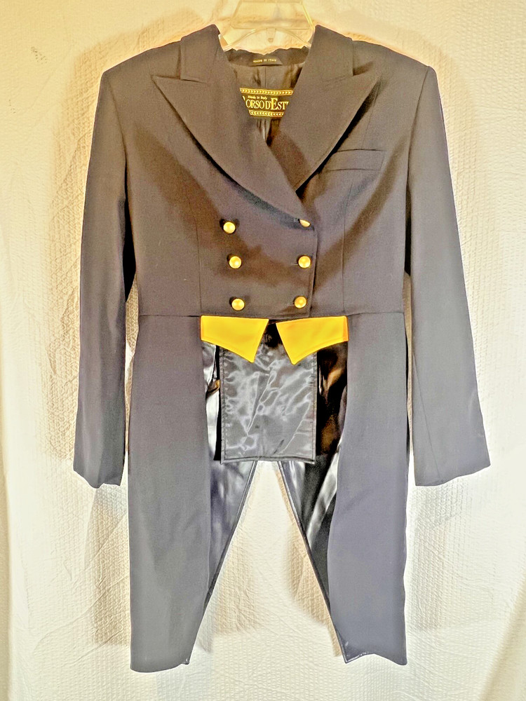 Brosod Este Italian Wool Shad Belly Jacket Men’s 42 Made in Italy Vintage