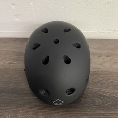 Pro-Tec Classic Skateboard BMX Bike Helmet Matte Black Size Large 58-60cm