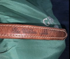 Luc Childeric 44 Inch Stirrup Leathers Calfskin Wrapped Made In France