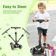 Electric Scooter Adults 350W 19MPH 21Mi 8.5″ Foldable App Commuter E-Scooter