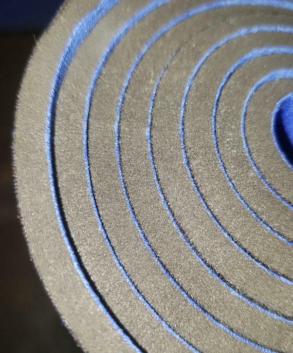 Neoprene Sponge Rubber and Nylon 4 way stretch fabric both sides 5mm thick. LOW$
