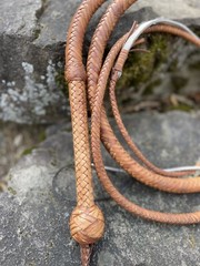 INDIANA JONES – F&G CUSTOMS 10-ft Kangaroo Bullwhip Cosplay ANY INDY FILM STYLE