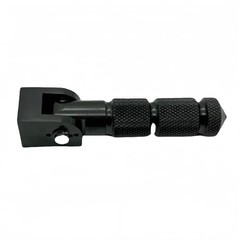 Universal 8mm Motorcycle Foot Pegs – Foldable Bike Pegs, 90 Degree Fixed Black